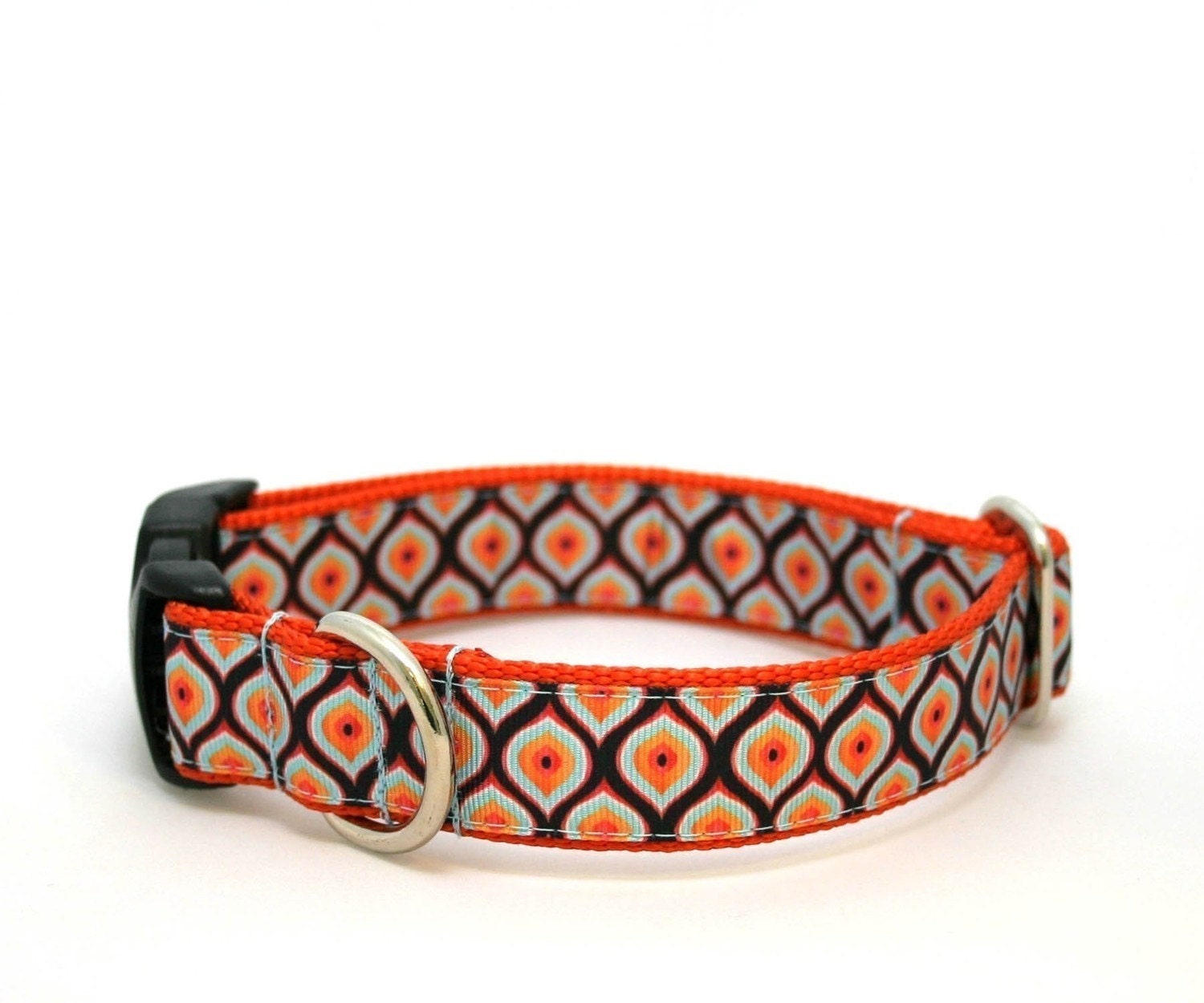 1" dog collar Haight and Ashbury buckle dog collar