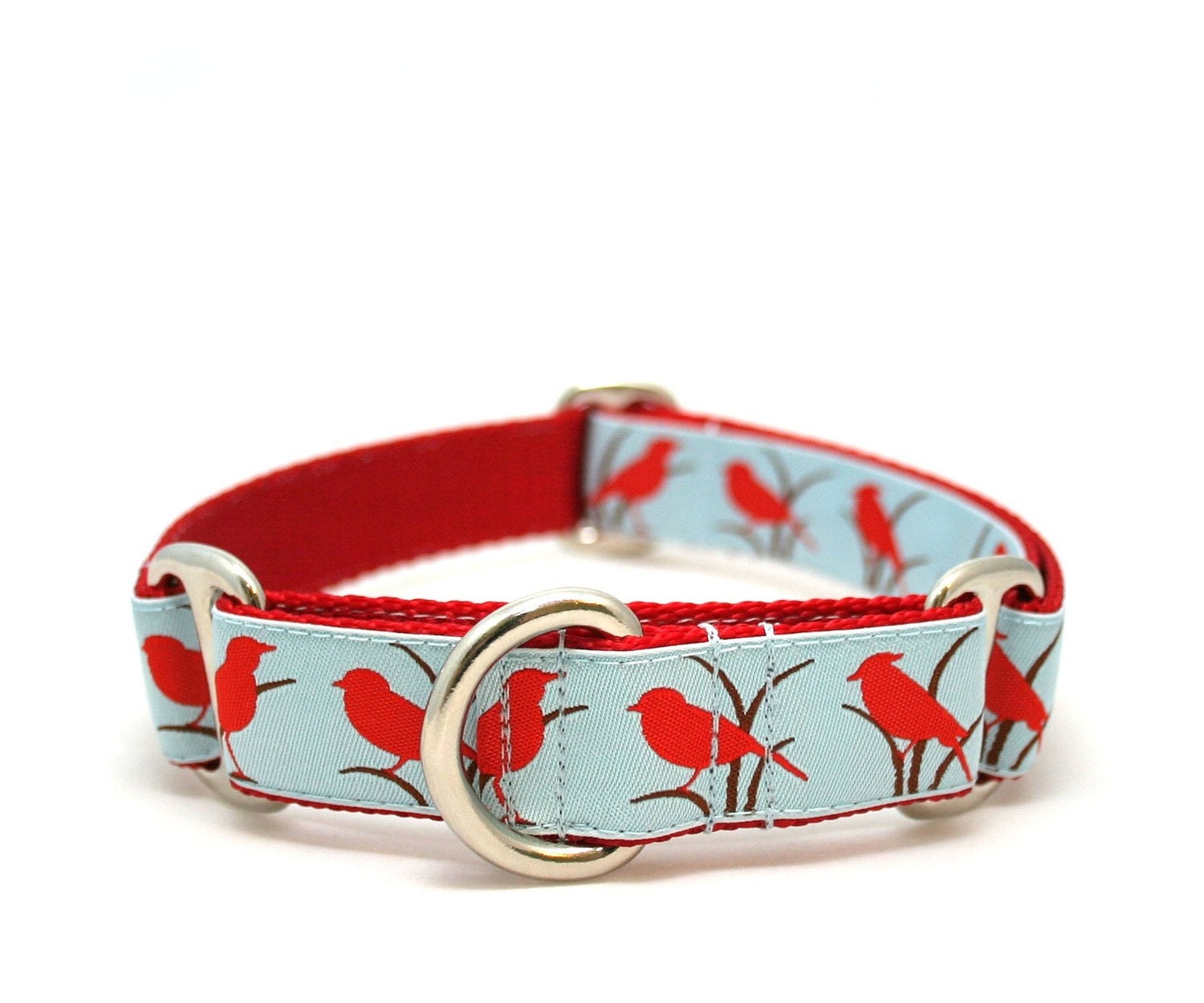 1" dog collar Twitter martingale or buckle collar