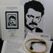 DIY Ron Swanson cross stitch KIT