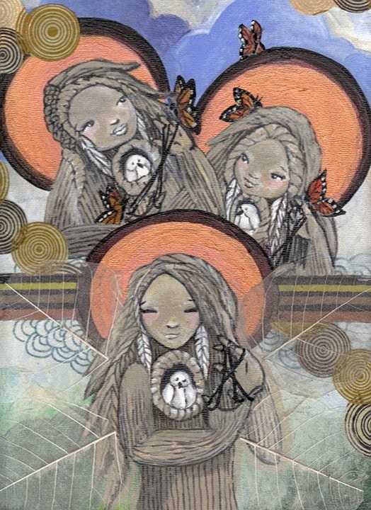Return of the Medicine Women Vinyl Art Print Magnet