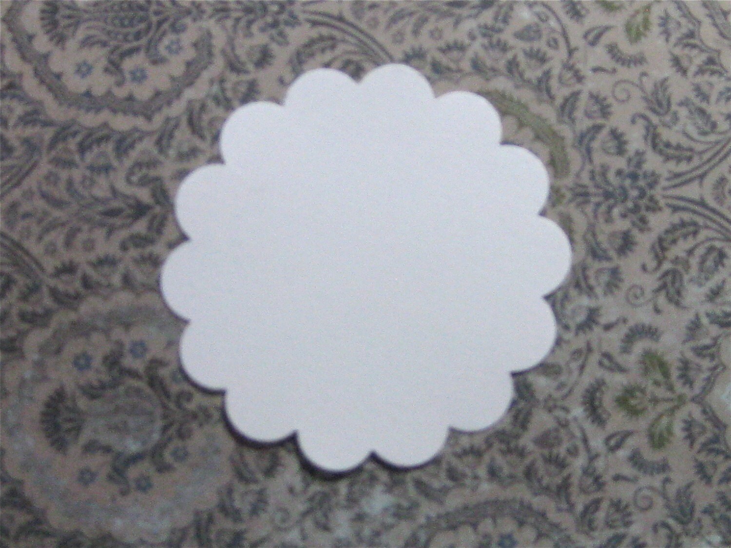 Scalloped Edge Circle