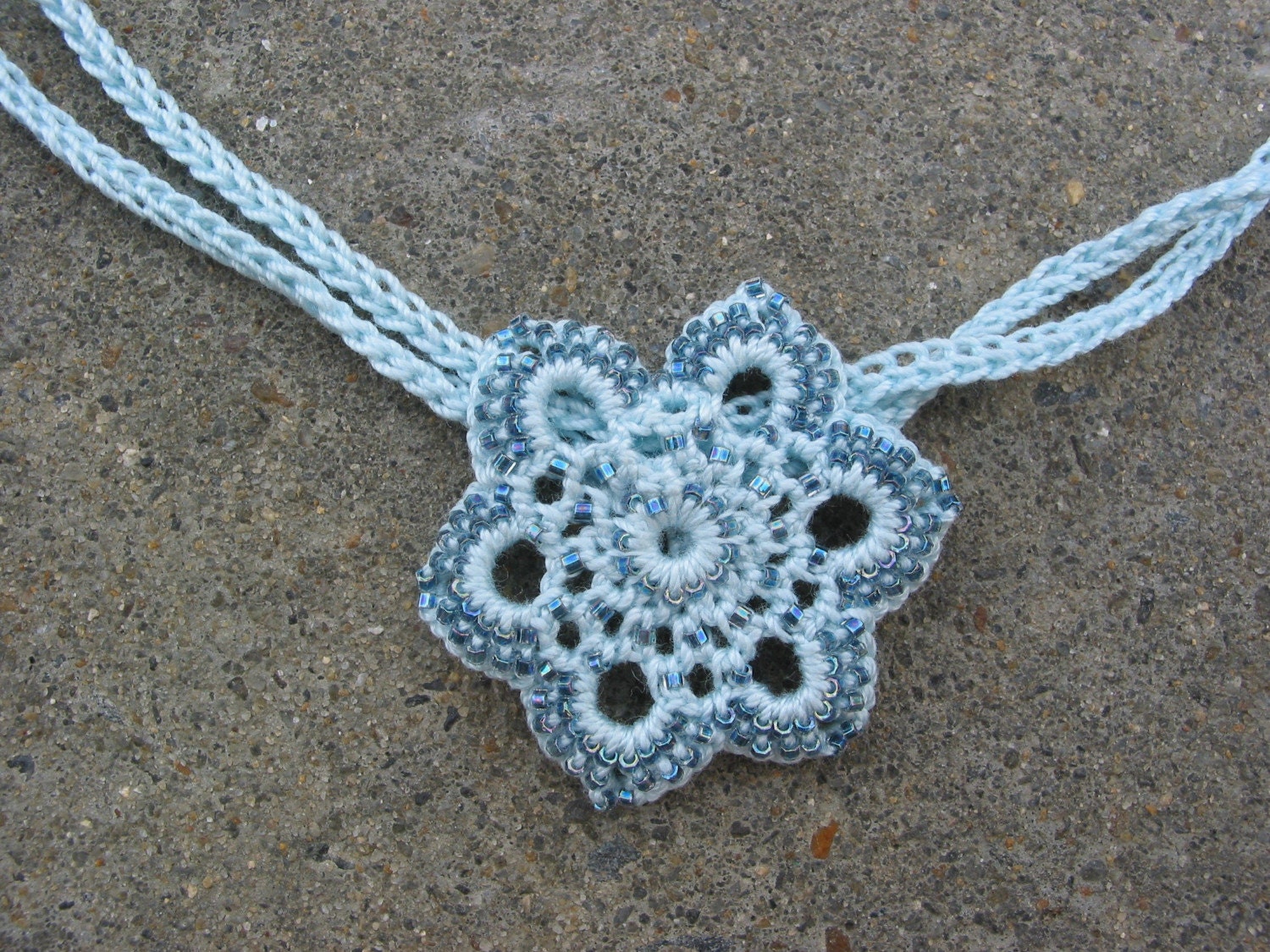 Aurora Pendant Necklace and Earrings