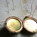 Stacked Brass Filigree LOCKET Pendant  Necklace Upcycle Vintage Parts