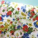 Among The Wildflowers... Vintage Floral Fabric YARDAGE 2.5 Yards Plus