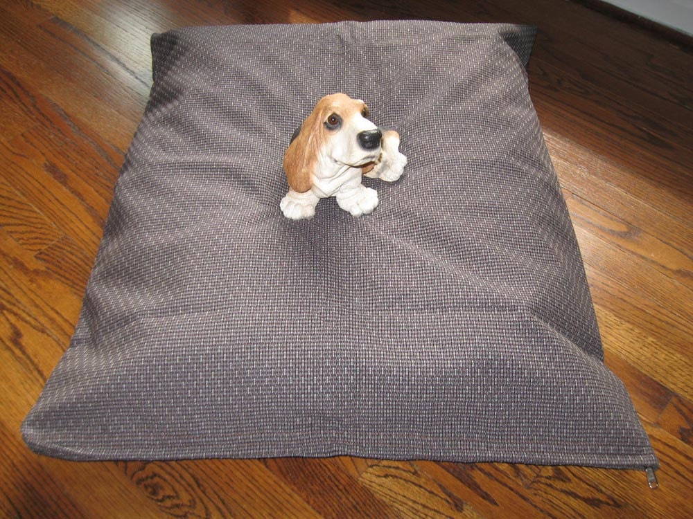 00004 Brown Audra Musk - Medium 40x36 Dog Bed Cover - Made in USA