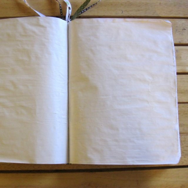 Art journal - flowered covered Junque Journal