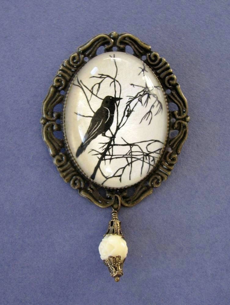 For the Love of Crows, No.1 Brooch