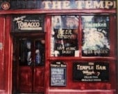 Dublin Polaroid  -Temple Bar Dublin - Signed Fine Art Polaroid Photograph Print