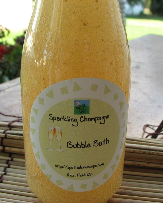 Sparkling Champagne Bubble Bath can also be by spottedcowsoaps