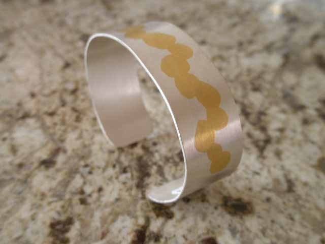 Crop Circle Cuff Bracelet