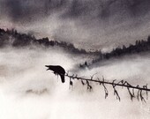 Valley CROW print