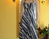 Gray dress with silver dots