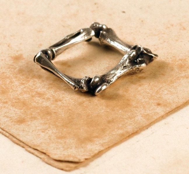 Square Bone Ring