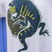Iguana on the Moon Organic Short Sleeve Tee