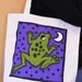 Moon Frog Organic Cotton Tote Bag