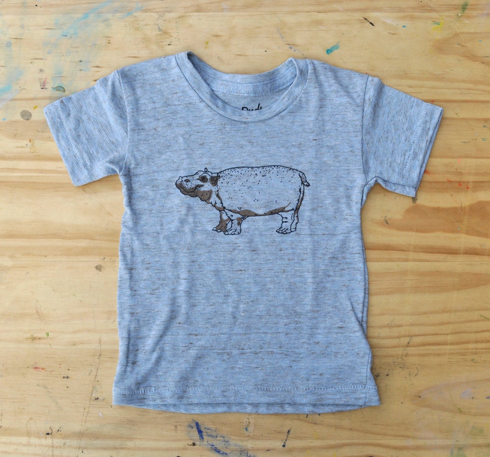 Hippo Baby Tee