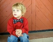 bowtie - bow tie boys  red polka dots black white baby, toddler Great for Birthdays, Weddings, Easter, 12months 2T 3T 4T 5T 6 7 8
