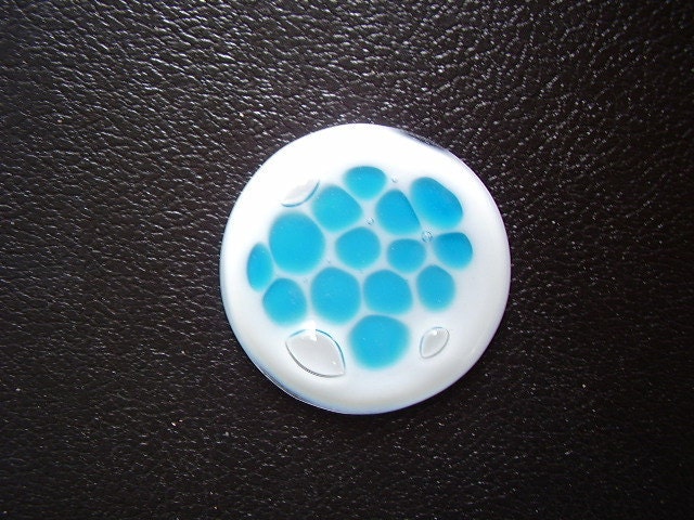 Blue Flu Virus Paperweight