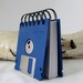 Floppy Disk Notebook JUMBO Brilliant Blue Computer Disk Recycled Geek Gear Blank Mini 125 sheets