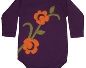 eggplant chloe flower