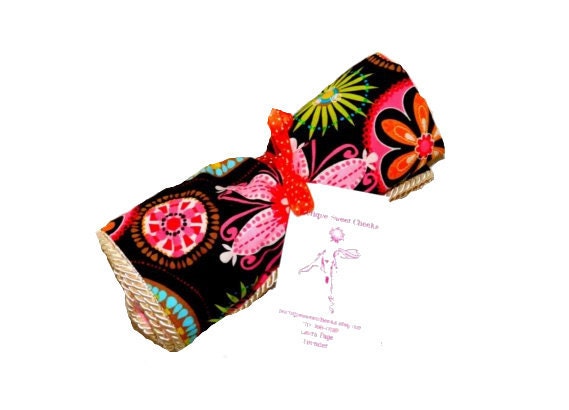 Baby Security Stroller Lovie Blanket in Carnival Bloom