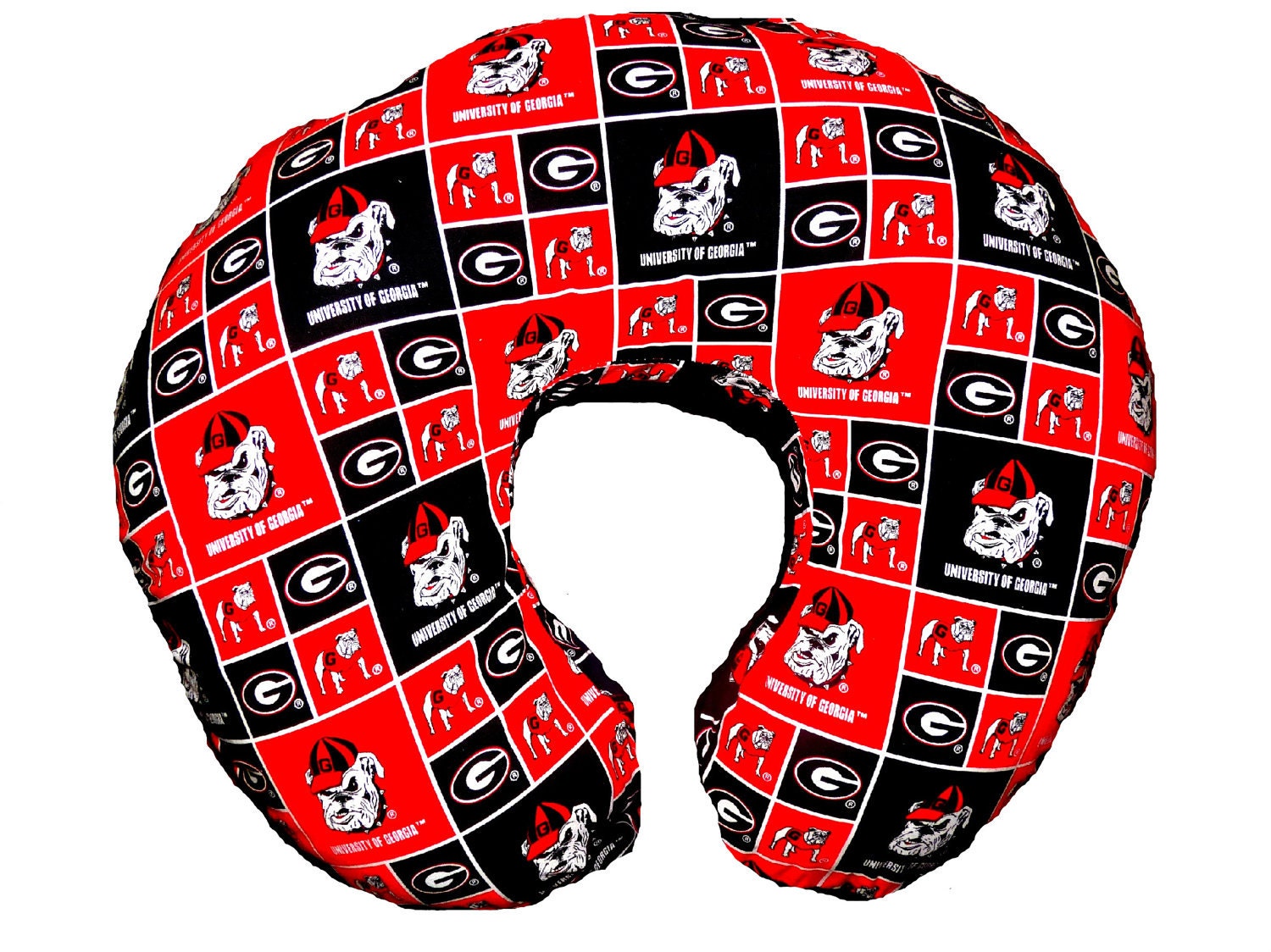 Nursing Pillow COVER in UGA print