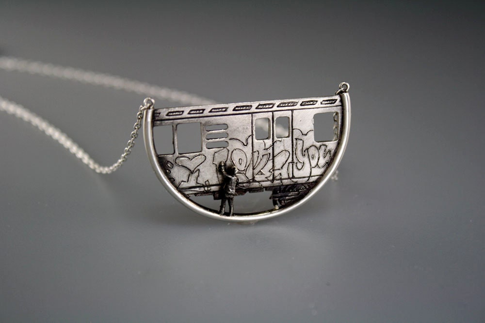 Train Pendant (customizable)