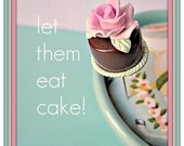Let Them Eat Cake - Chocolate Rose Cake Pin Topper