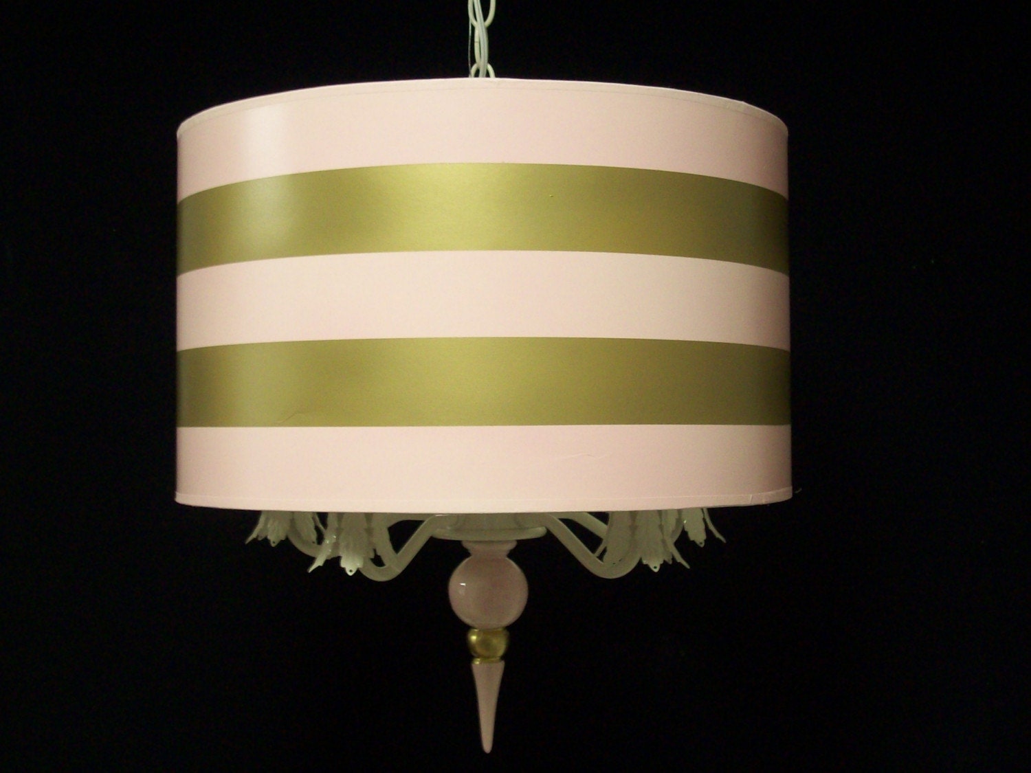 Custom Drum Pendant Chandelier (You Choose Colors)