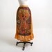 Vintage Lion Apron - 1970s Maxi Skirt Novelty Apron - Lambert The Sheepish Lion Leo Zodiac