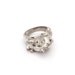 Silver Anatomical Heart Ring