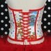 Rainbow Brite 80s Stars Corset Top THEVINTAGEDOCTOR