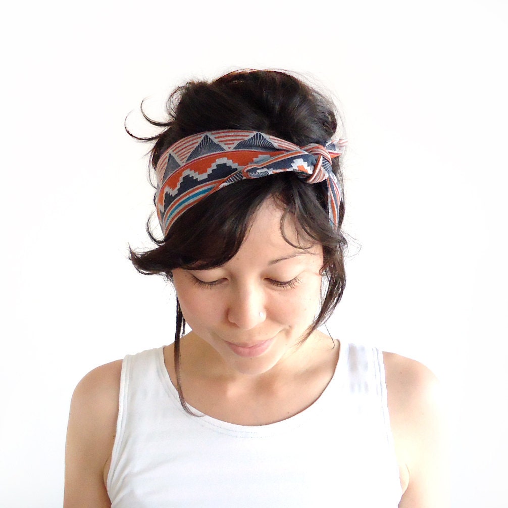 Tie Up Headscarf Tribal