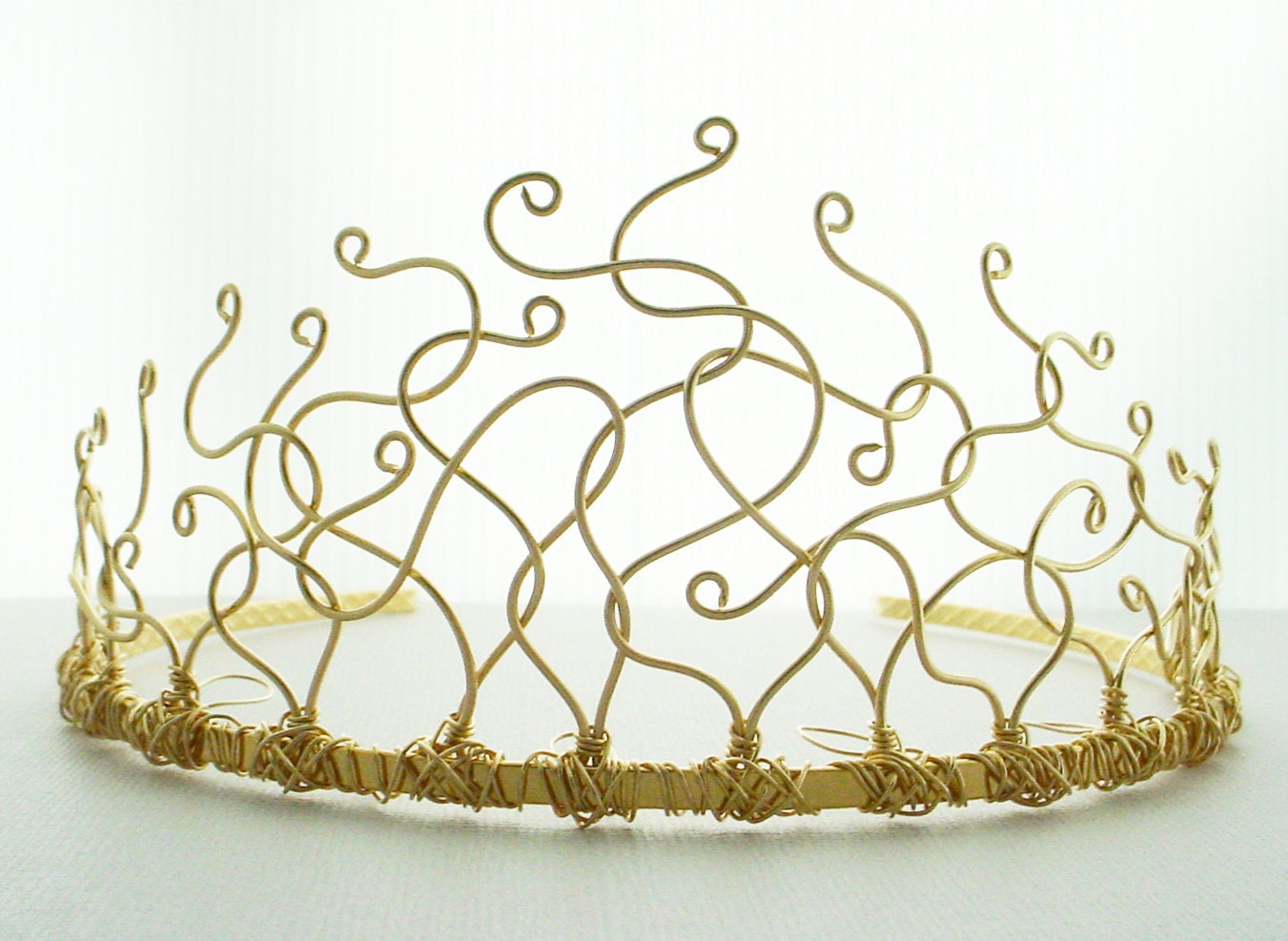 Gold Organic Tiara - merrittgade