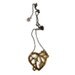 Anatomical heart in brass