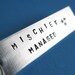 Personalized Key chain - Harry Potter Inspired - I solemnly swear I am up to no good