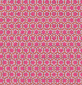 LAST ONE SALE Heirloom Fabric by Joel Dewberry for Free Spirit, Opal in Blush-1 Yard or by the yard