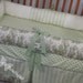 Custom for Baby Boy or Girl Toile Boutique Crib Bedding Complete 2-Piece Set YOUR CHOICE of Color