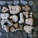 BEACH TREASURES...35 crafting supply pieces
