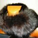 Fur Stole Saks Fifth Avenue Brown Muskrat Vintage Scarf Collar