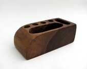 Bozidarov Orah No 2 - Original Walnut Desktop Organizer Caddy by Tanja Sova
