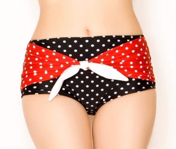SALE Dottie Bikini Bottom (Last Pair EVER--XS only)