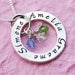 Mother's Necklace - Eternity Circle - Personalized