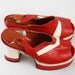 70's Vintage Amazing Italian Glam Rock Platform Shoes