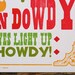 Shoo Fly Pie letterpress poster