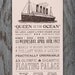 Titanic letterpress print