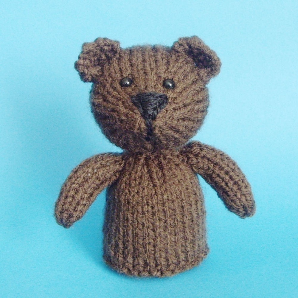 Bear Toy Knitting Pattern (PDF)