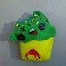 Kawaii Zombie Cupcake...........Blaaaahhhhhhhhhh
