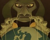 Peace Through Control - DR. DOOM 12x18 Print