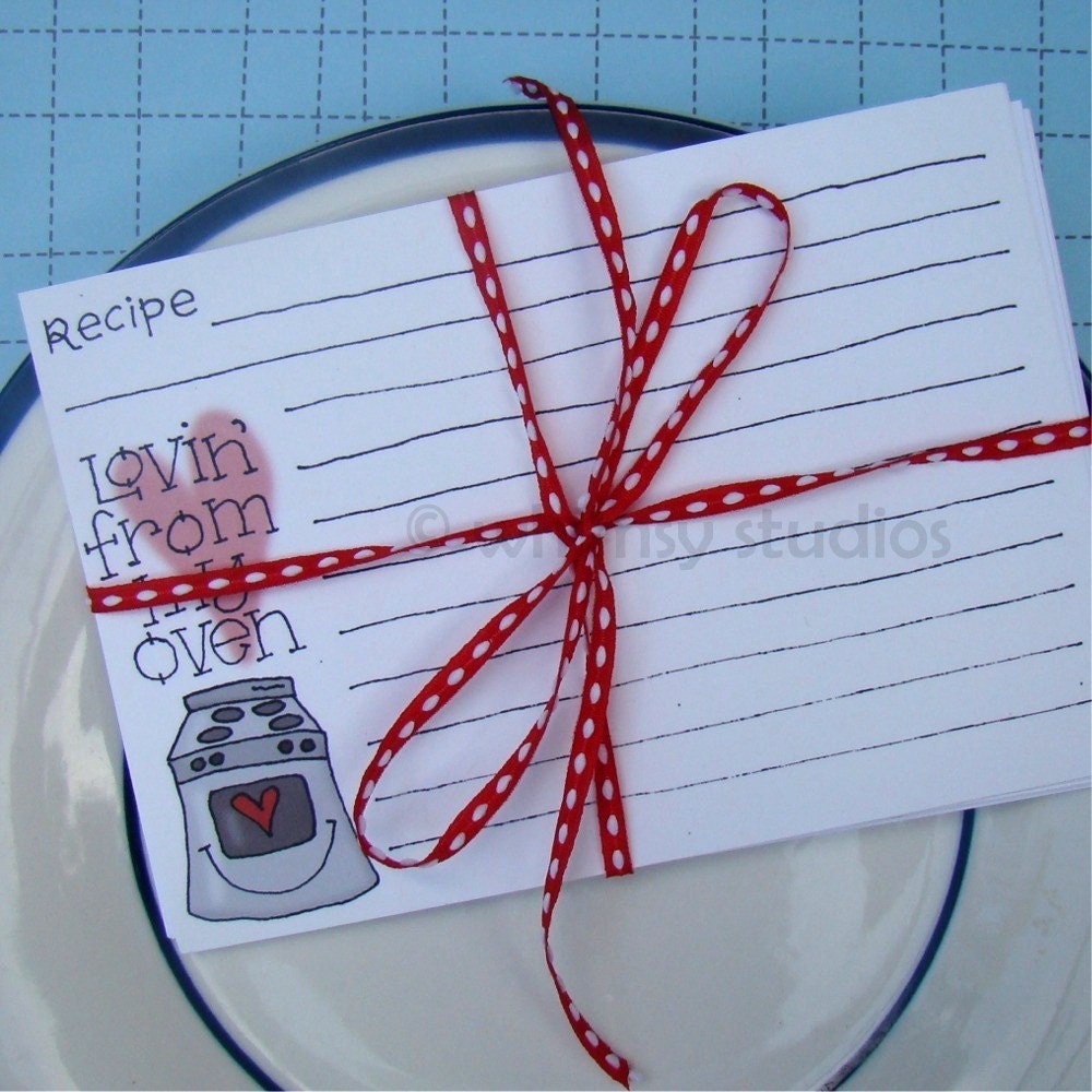 Summer Fresh Picked Recipe Cards -12 pack